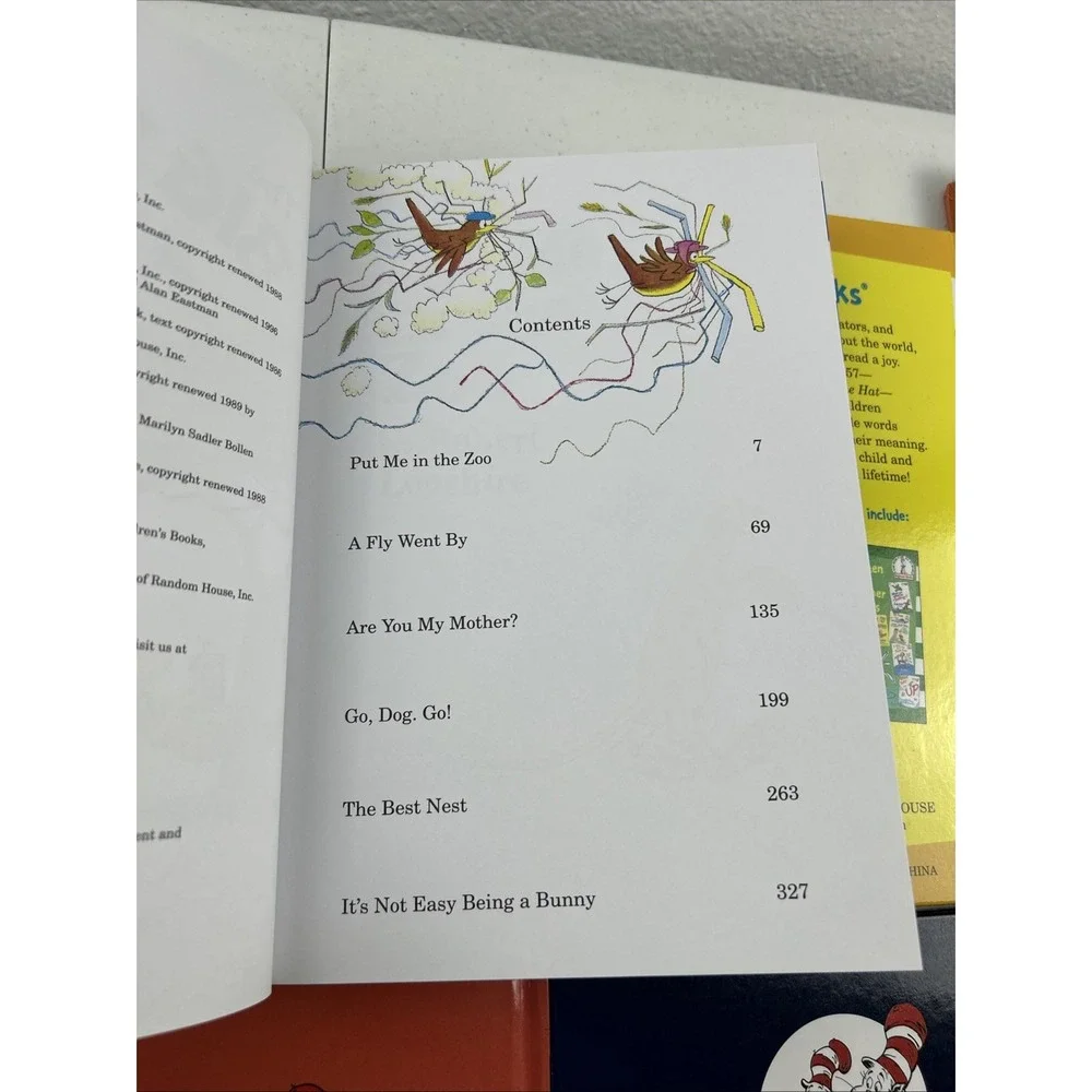 Dr. Seuss Books The‎ Cat in the Hat Learning Library Lot Of 6